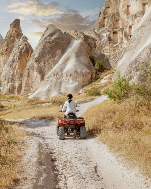Kapadokya'da rehberli atv safari turu