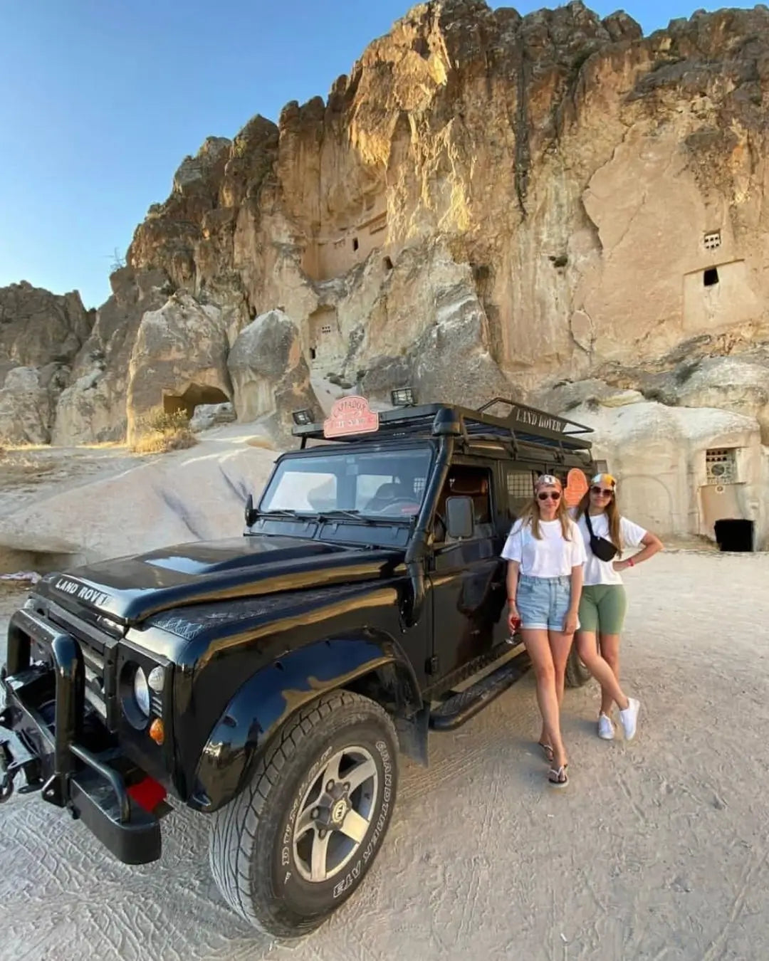 Göreme jeep safari turunda peri bacaları manzarası