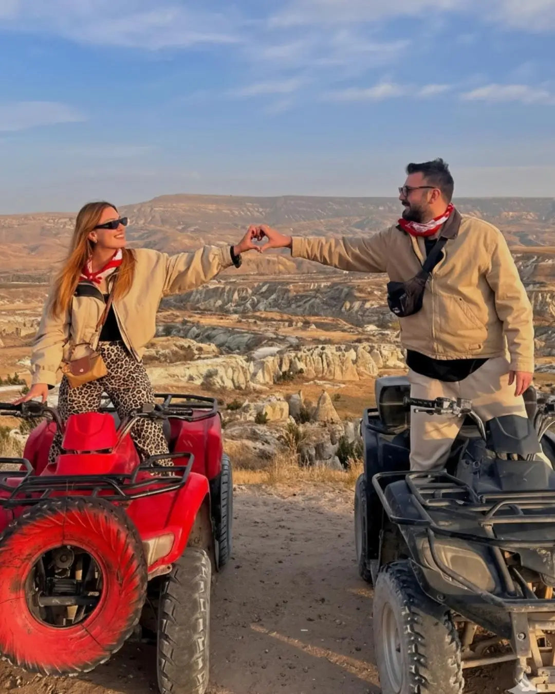 Göreme vadilerinde 1 saatlik kapadokya atv turu