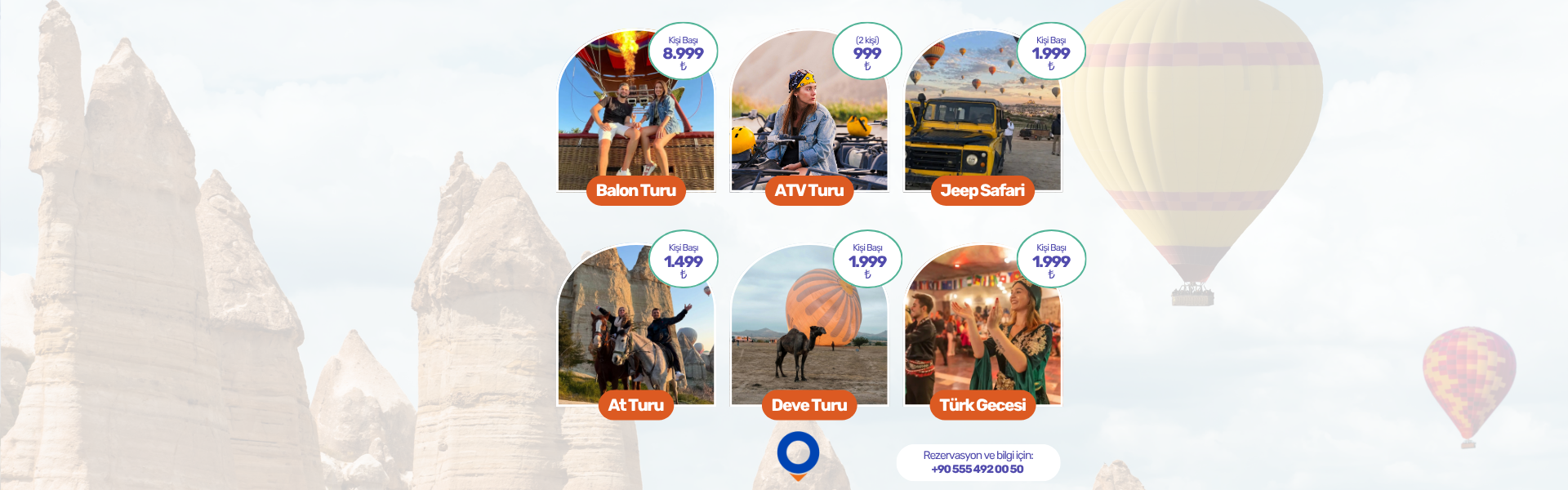 Kapadokya turları ve tatil paketleri