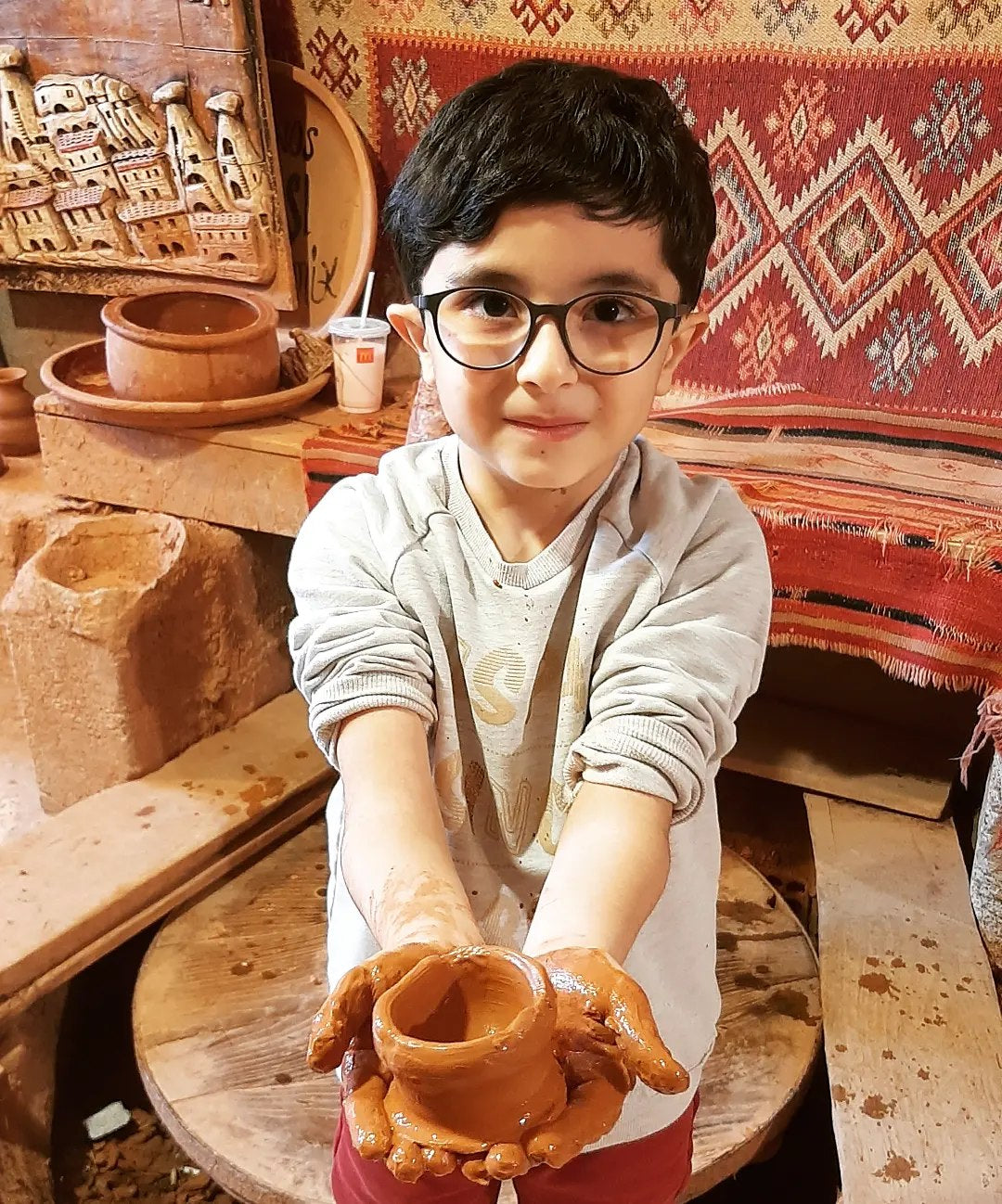 Kapadokya Çömek Yapımı