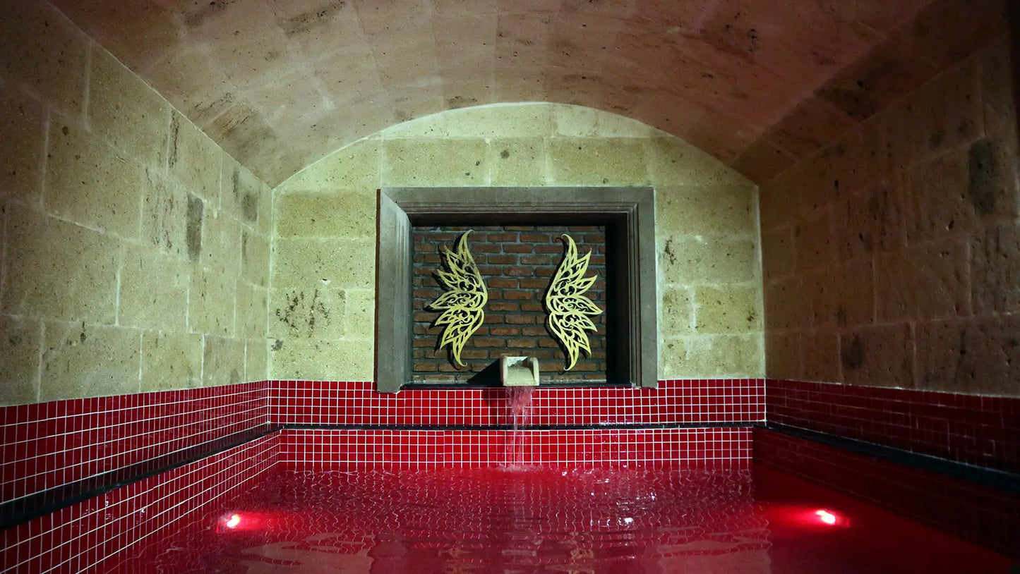 Kapadokya özel havuzlu oda havuzu