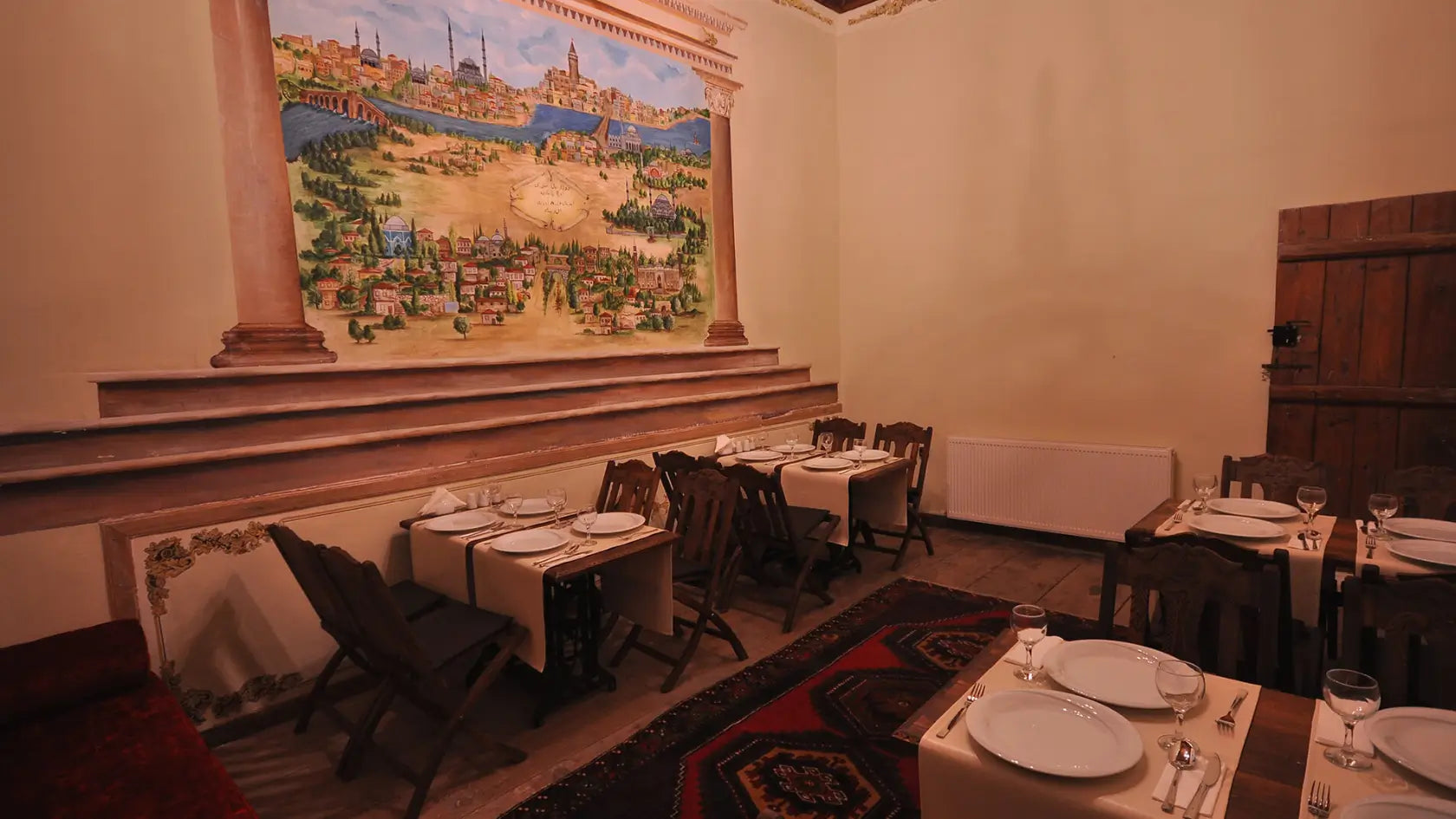 Has Cave Konak Otel’de Kapadokya’da romantik akşam yemeği