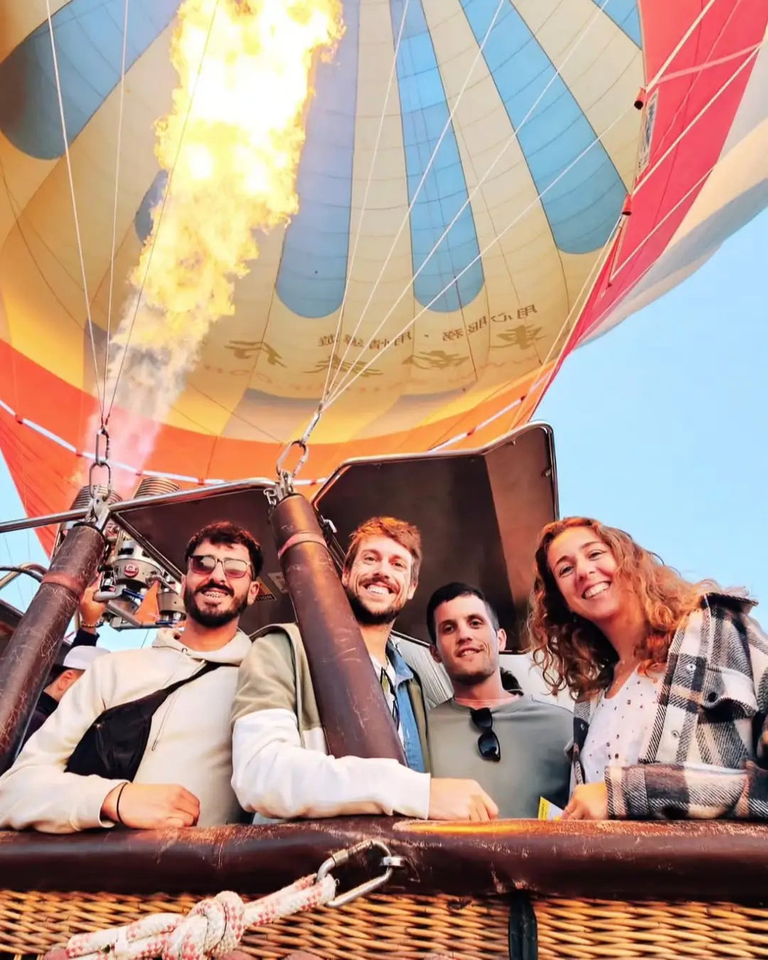 Kapadokya tatilinde balon turu hazırlığı