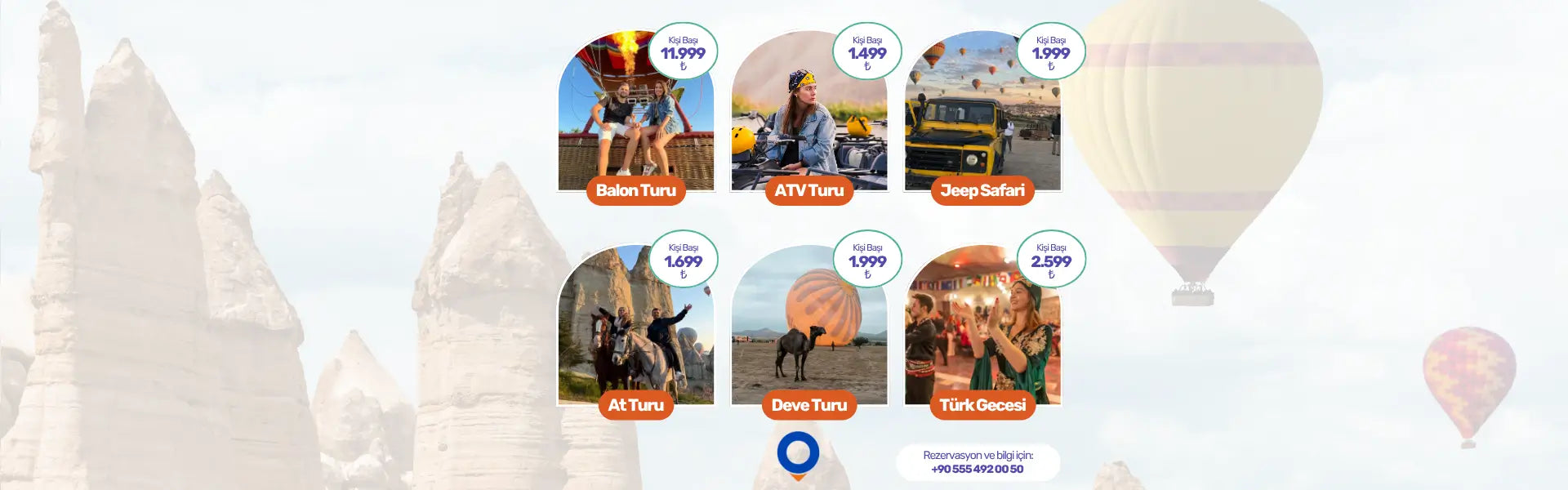 Kapadokya turları ve tatil paketleri