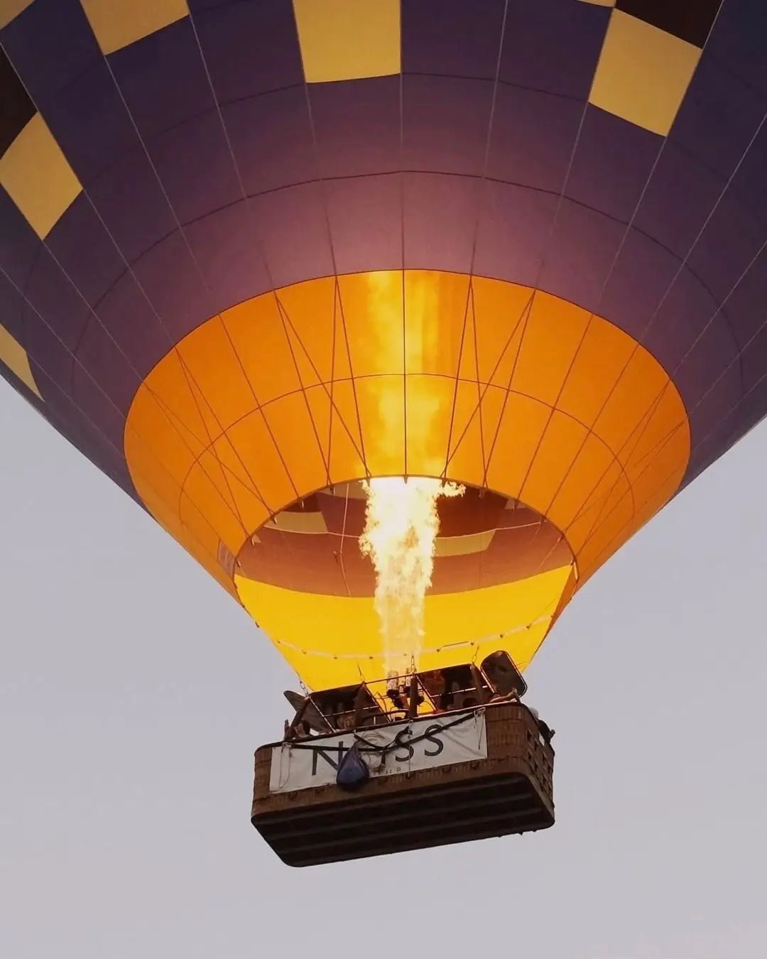 Kayseri Soğanlı bölgesinde gerçekleşen balon uçuşu