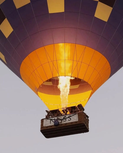 Kayseri Soğanlı bölgesinde gerçekleşen balon uçuşu