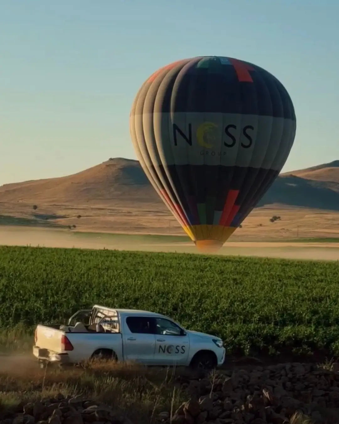 Soğanlı Vadisi Avla Kanyonu yakını balon inişi