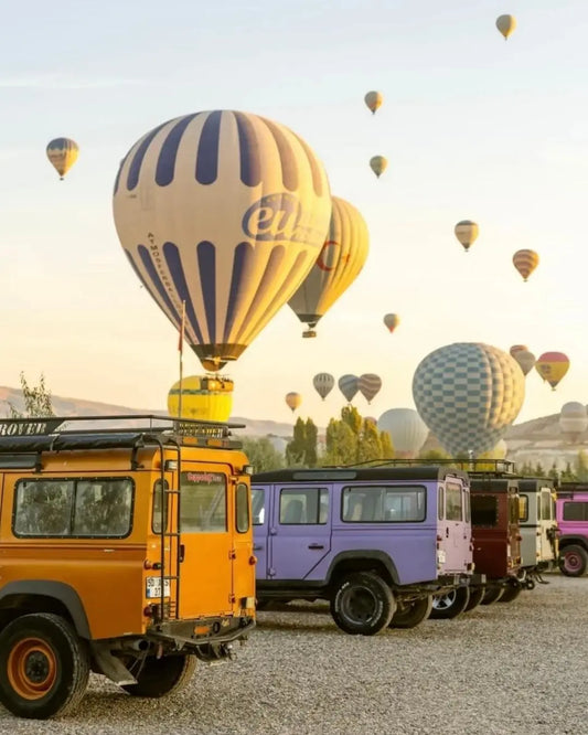 Ürgüp bölgesinde jeep safari off road deneyimi